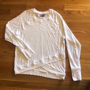 Athleta criss cross sweatshirt